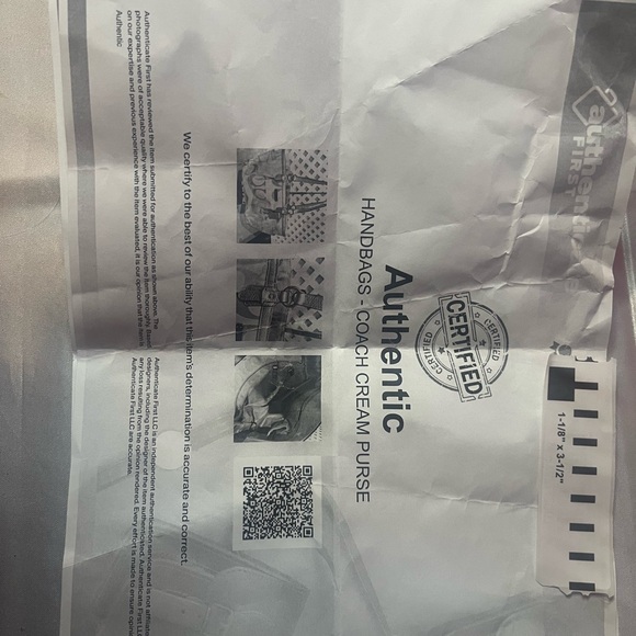 Authentic Coach Purse! #035COA - Picture 9 of 9